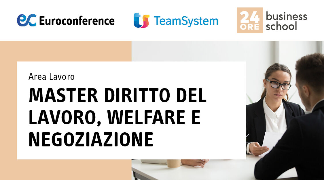 Immagine Diritto del Lavoro, Welfare e Negoziazione | Euroconference